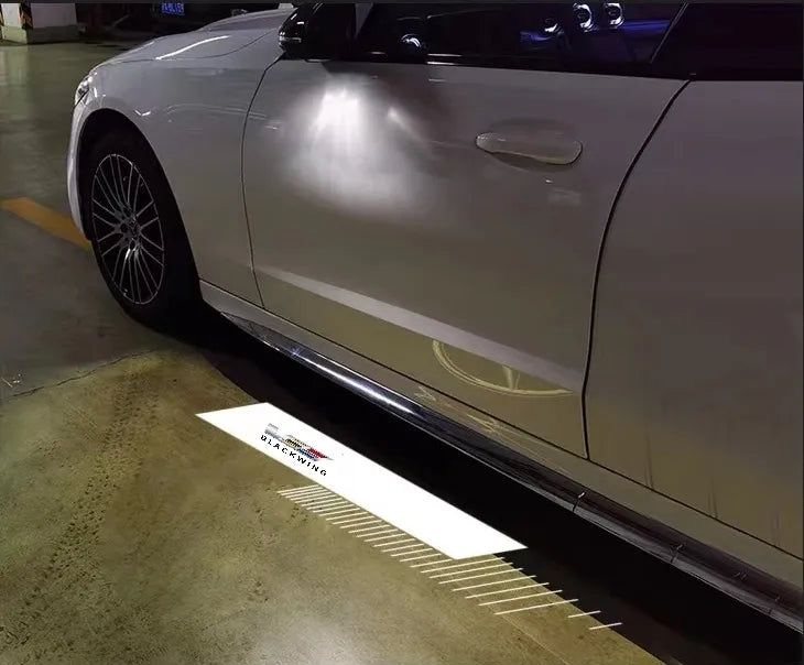 2025+ CT4-V Blackwing "V-Series Logo w/ Blackwing Lettering" Side Mirror Puddle Lights