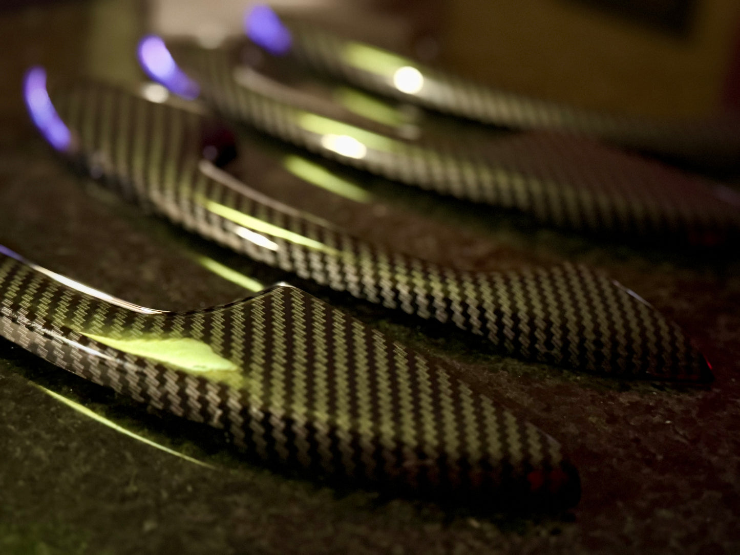 CT5-V Blackwing Genuine Carbon Fiber Top-Side Door Handle Covers