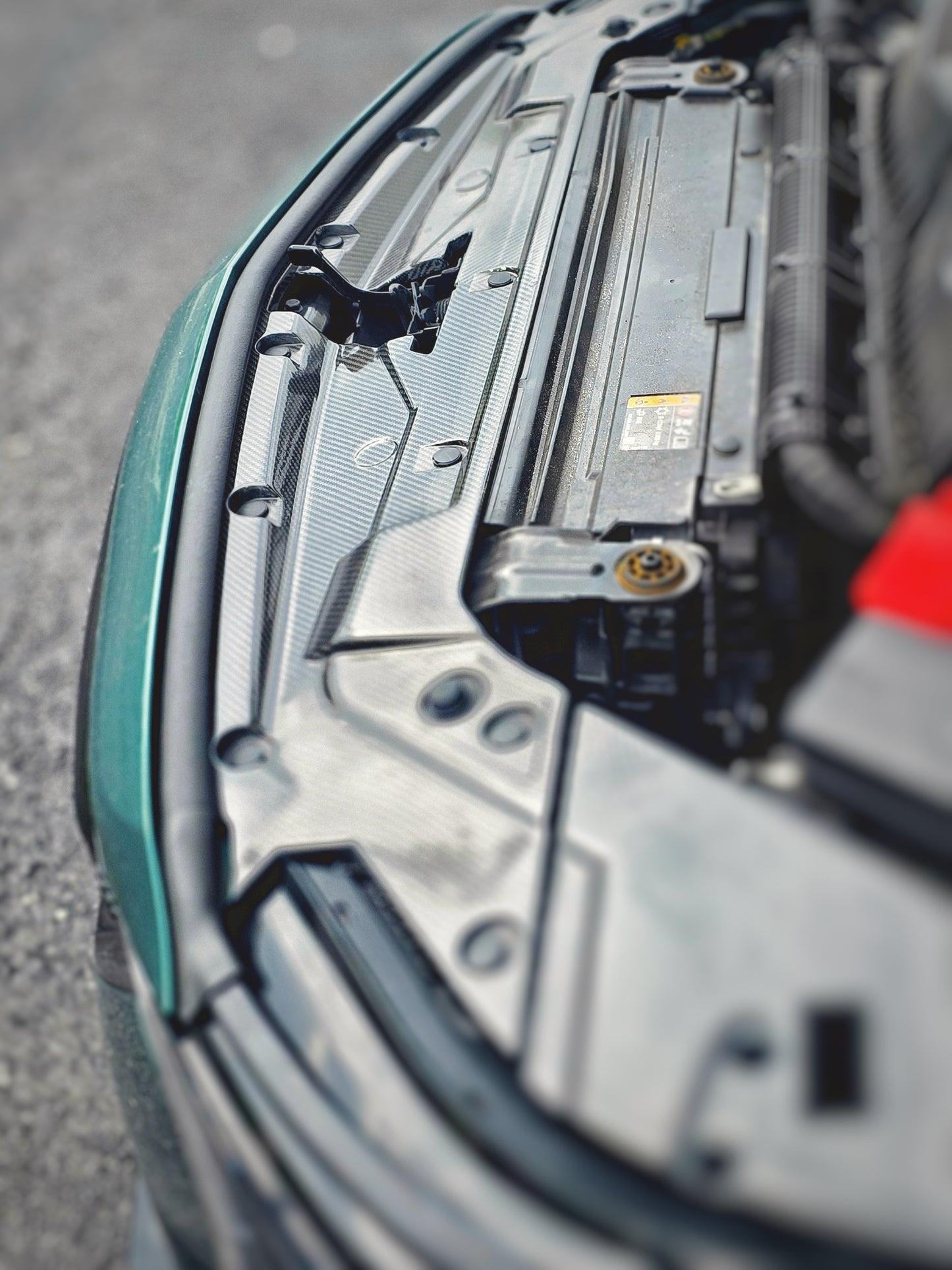 2025+ CT5-V Blackwing Carbon Fiber Engine Bay Bundle | Supercharger Cover & Engine Deck Trim Surround Kit