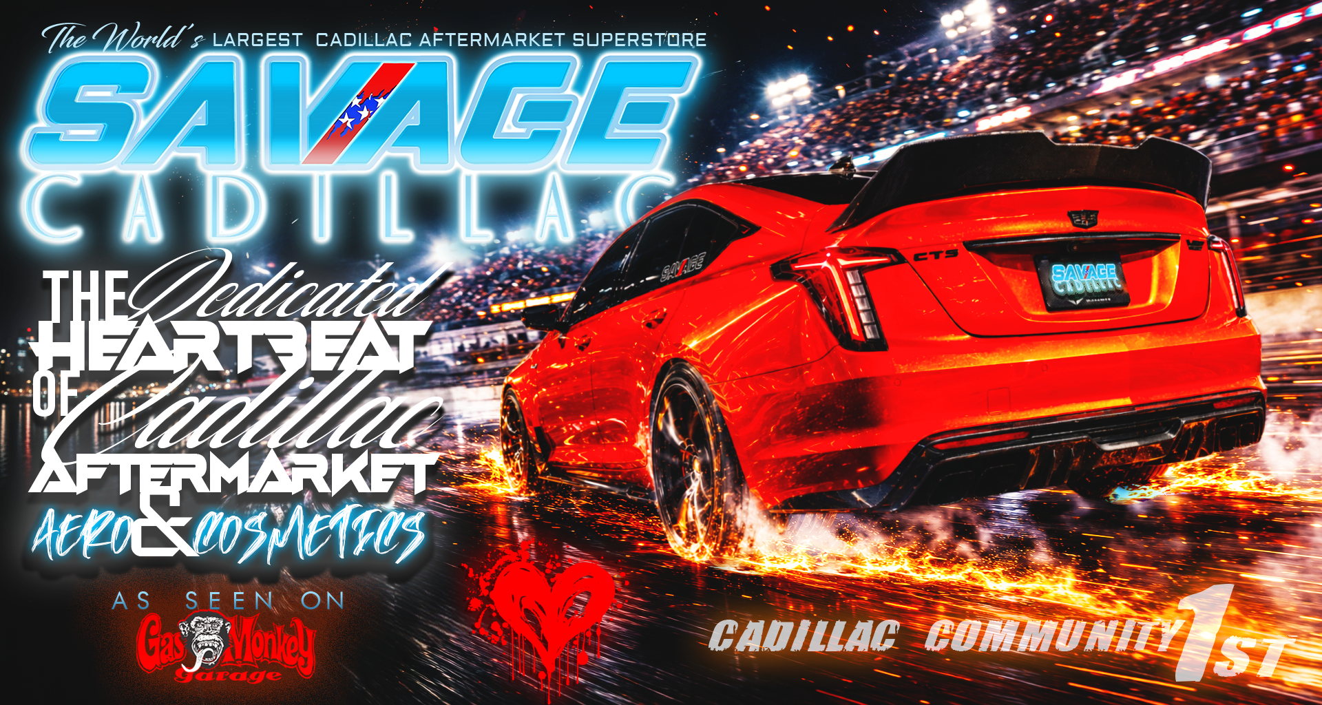 地域限定　TURBO IV LTD ガルウイングバットテール　42.000円税抜 Cadillac CT4-V Accessories & Mods by Savage Cadillac