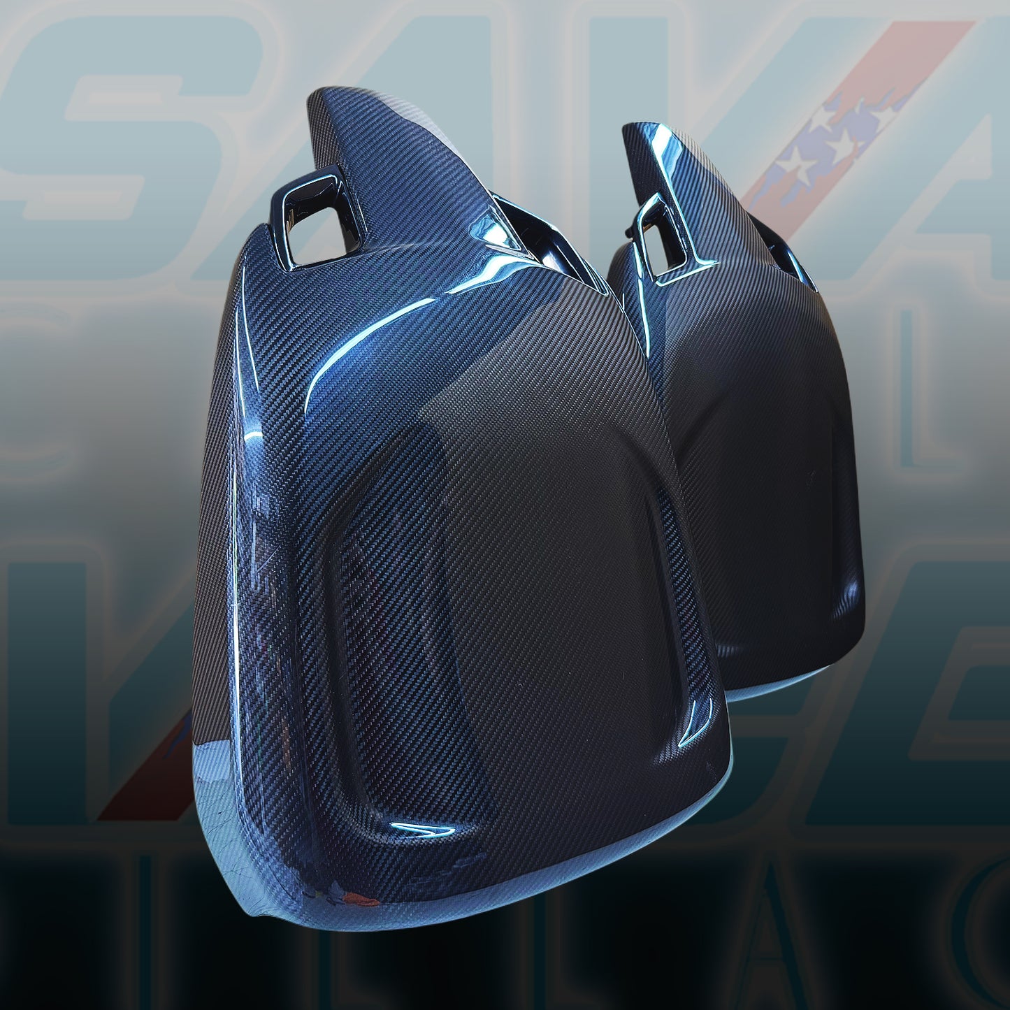 CT4-V Blackwing Genuine Carbon Fiber Seat Backs