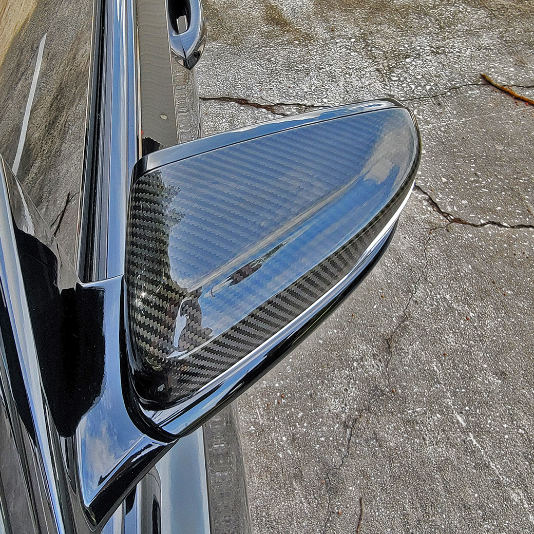 2025+ CT4 Genuine Carbon Fiber Side View Mirror Covers
