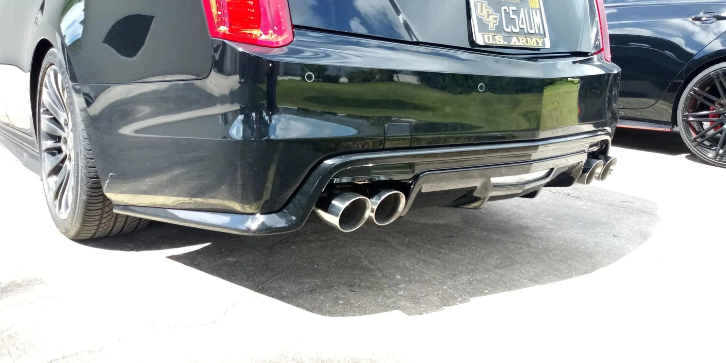 2017-'19 CTS "V3" Style Gloss Black Rear Diffuser