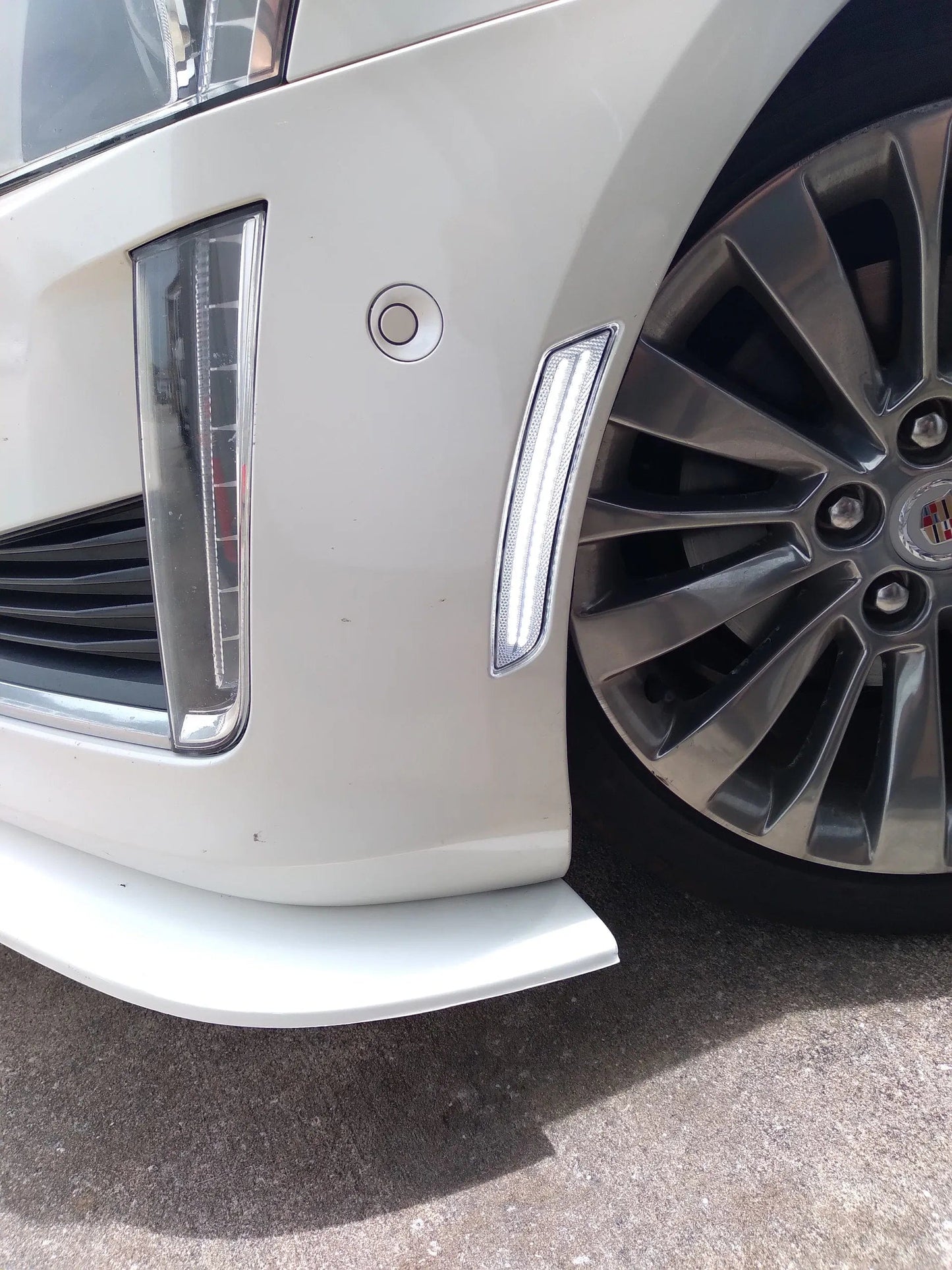 2015-'19 ATS Sedan Clear Double Row White LED Side Marker Lights