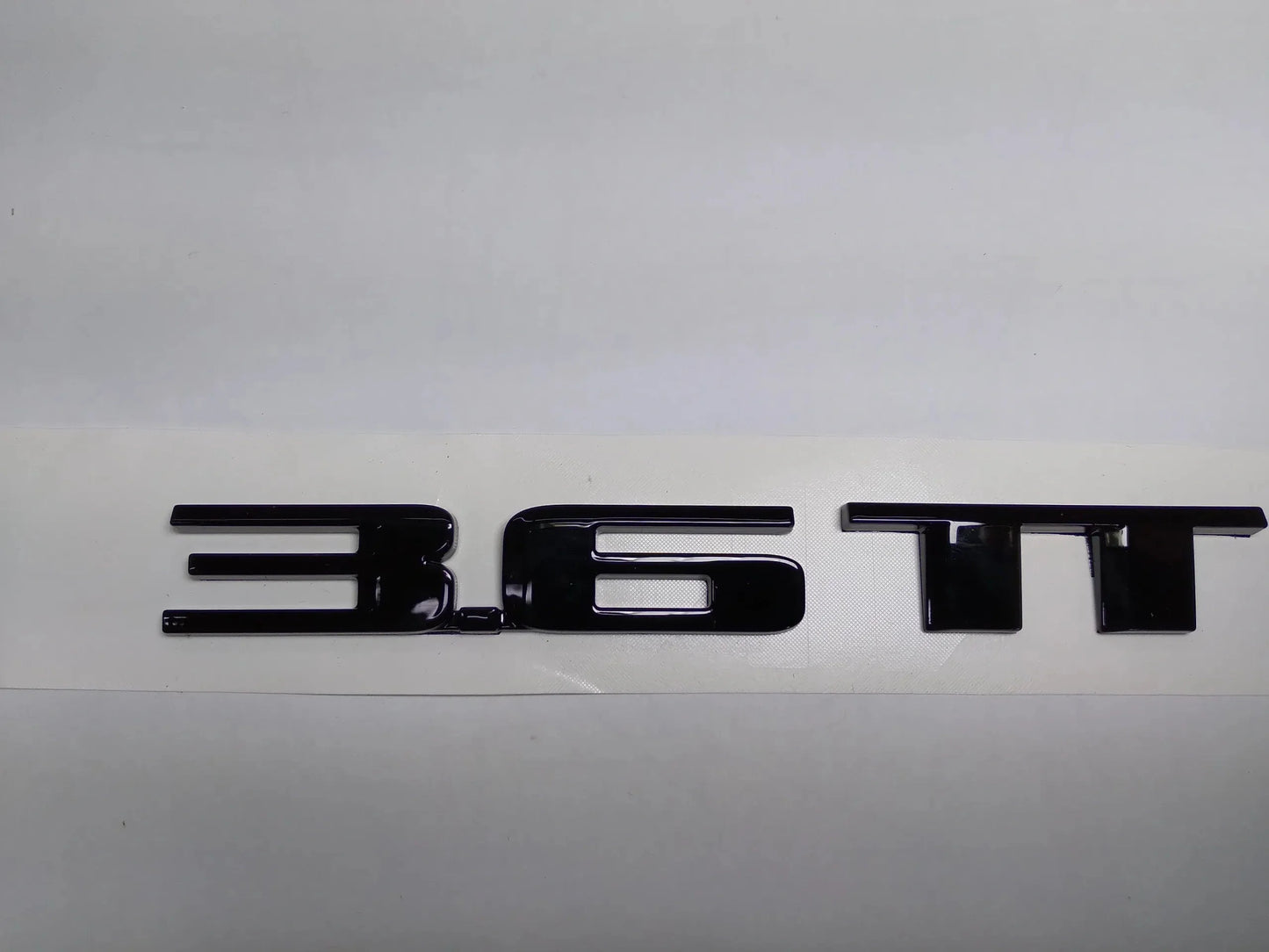 Cadillac "3.6TT" Gloss Black Letter Badging