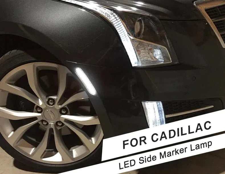 XT6 Clear Lens Single Row White LED Side Marker Lights