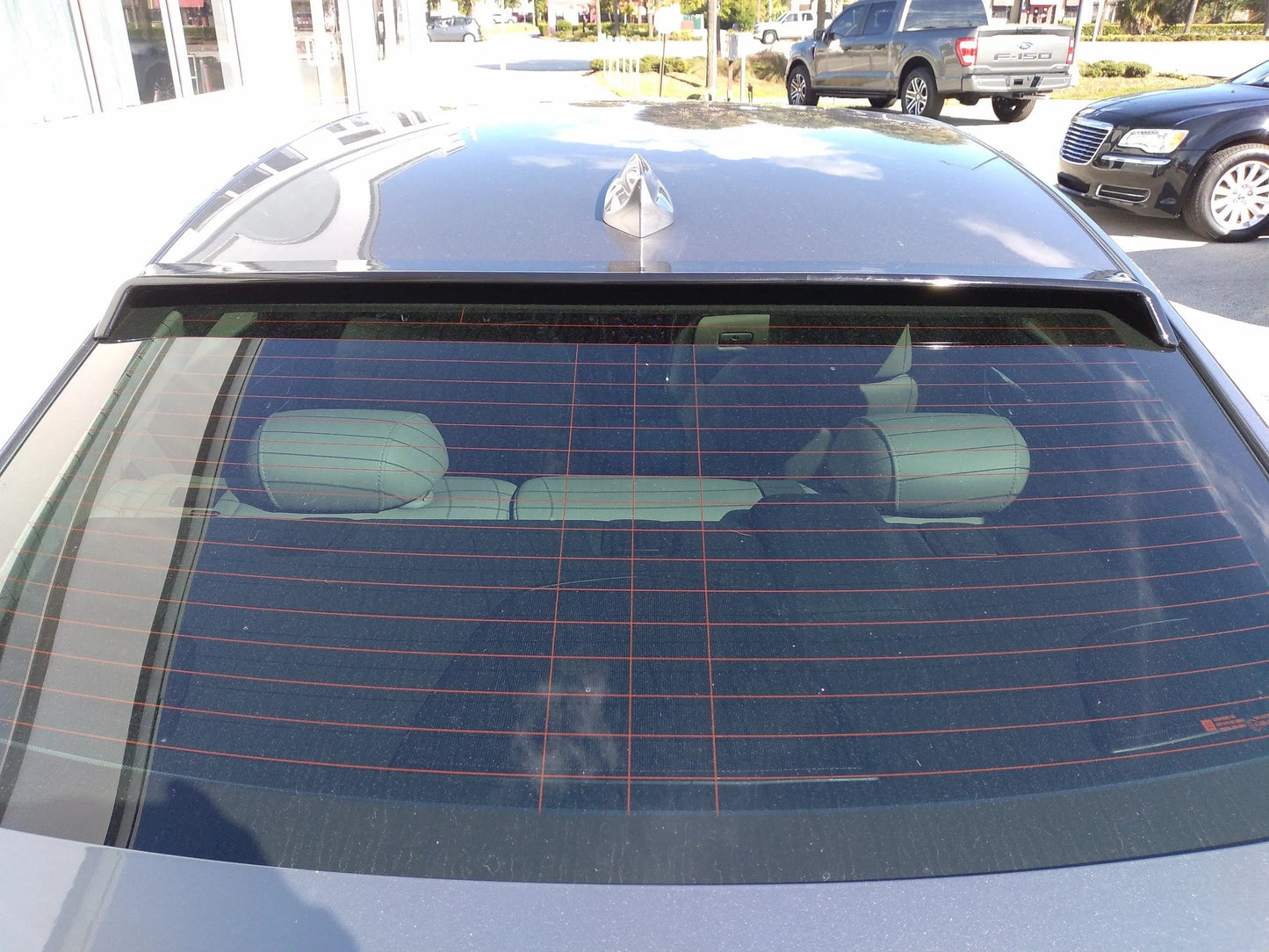 ATS-V Sedan Gloss Black Rear Roof Spoiler