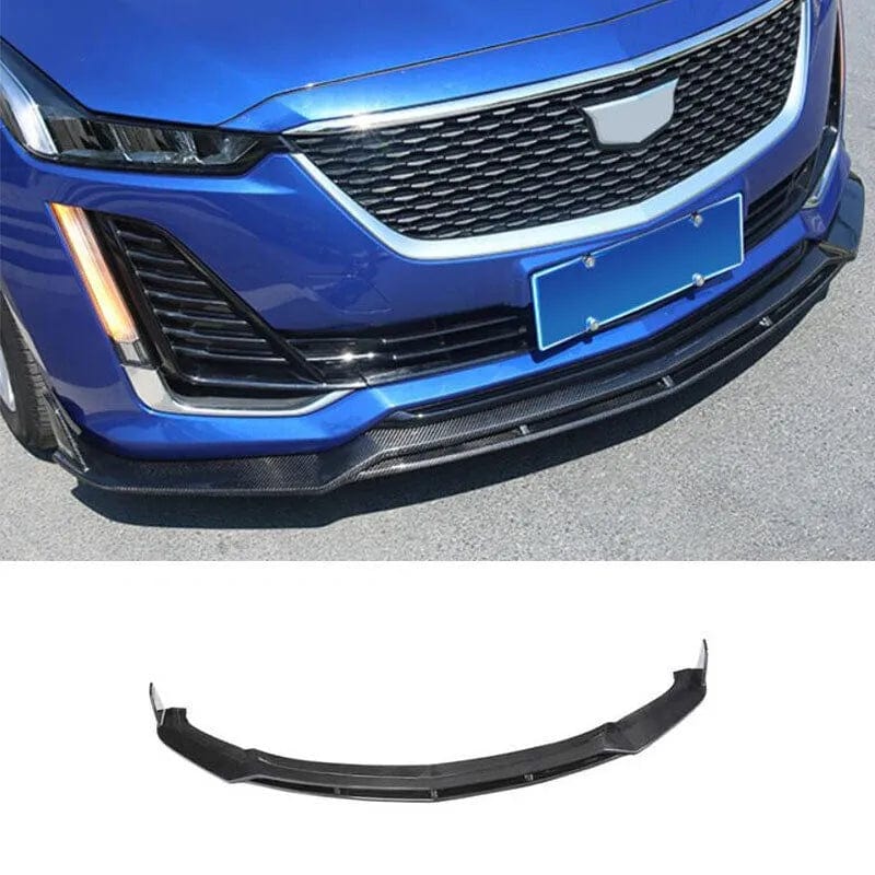 2020-'24 CT5 Luxury Trim Front Splitter in Genuine Carbon Fiber
