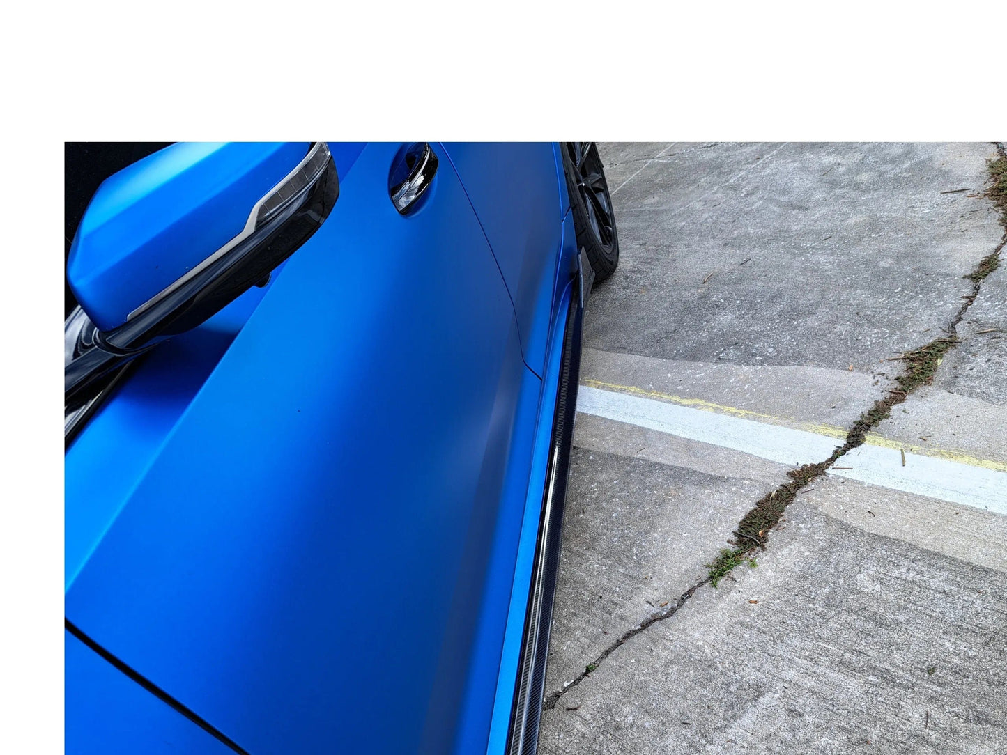 Cadillac CT5-V Genuine Carbon Fiber Side Splitters