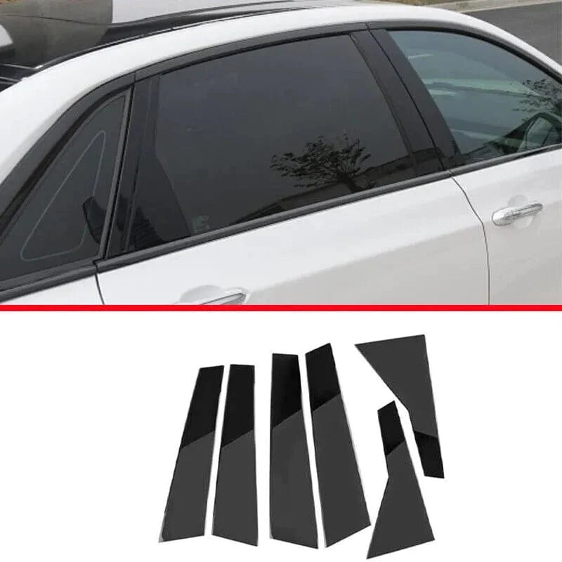 Mazda 3 Chrome Pillar Post Trim, 2014, 2015, 2016, 2017, 2018 Mazda 3 Chrome Pillar Post Trim, 2014, 2015, 2016, 2017, 2018