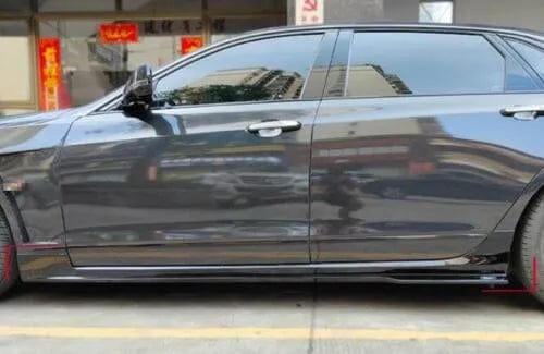 2016-'20 CT6 Blade Side Splitters in Genuine Carbon Fiber or Gloss Black