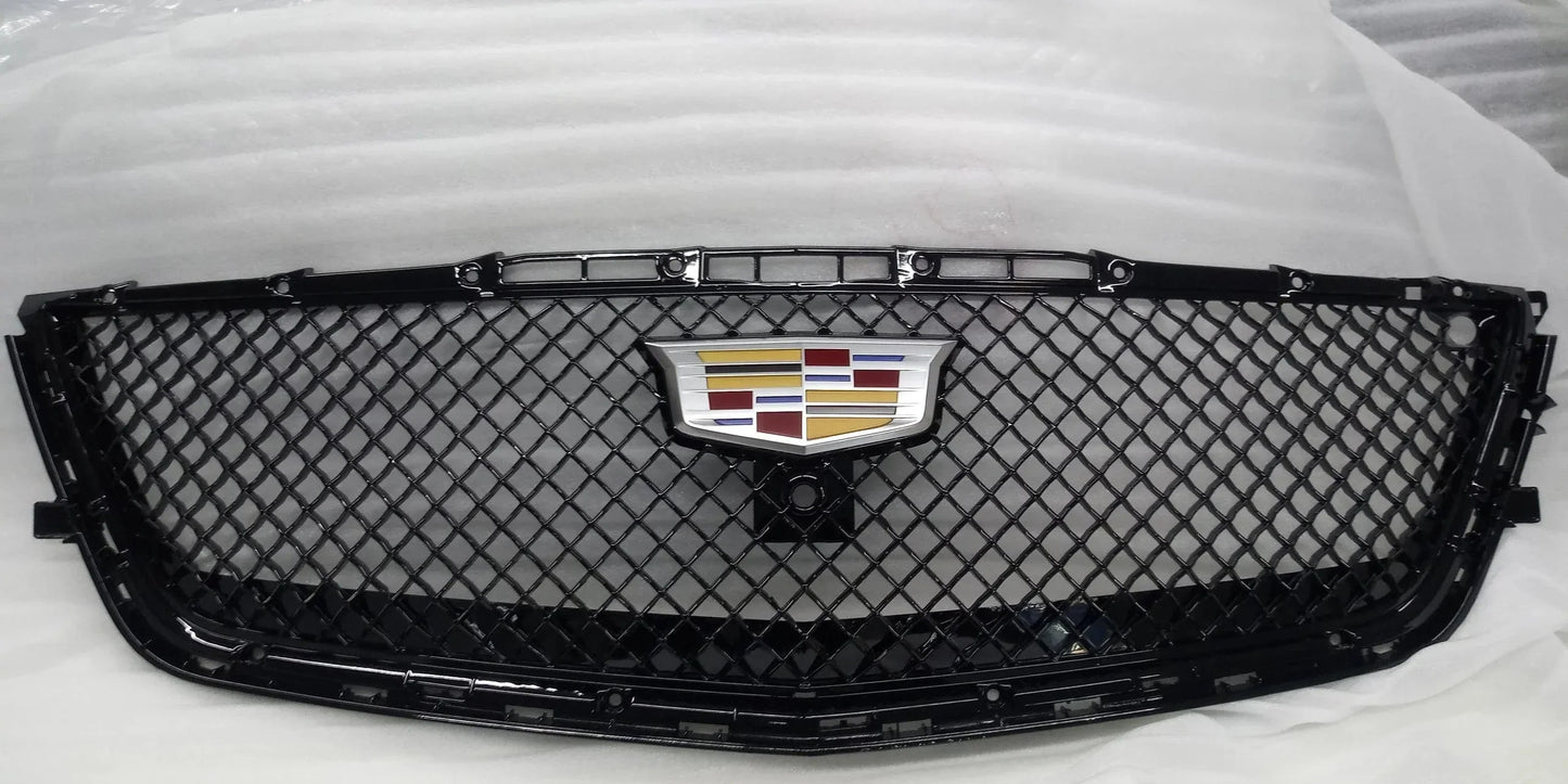 2016-2018 CT6 Gloss Black "V Mesh" Grille Without Adaptive Cruise Control