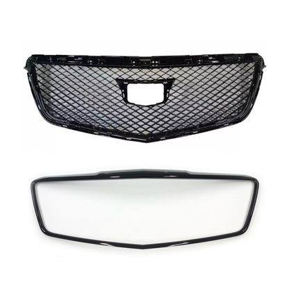 2015-'19 ATS Sedan or Coupe Gloss Black Mesh Grille & Grille Surround Package