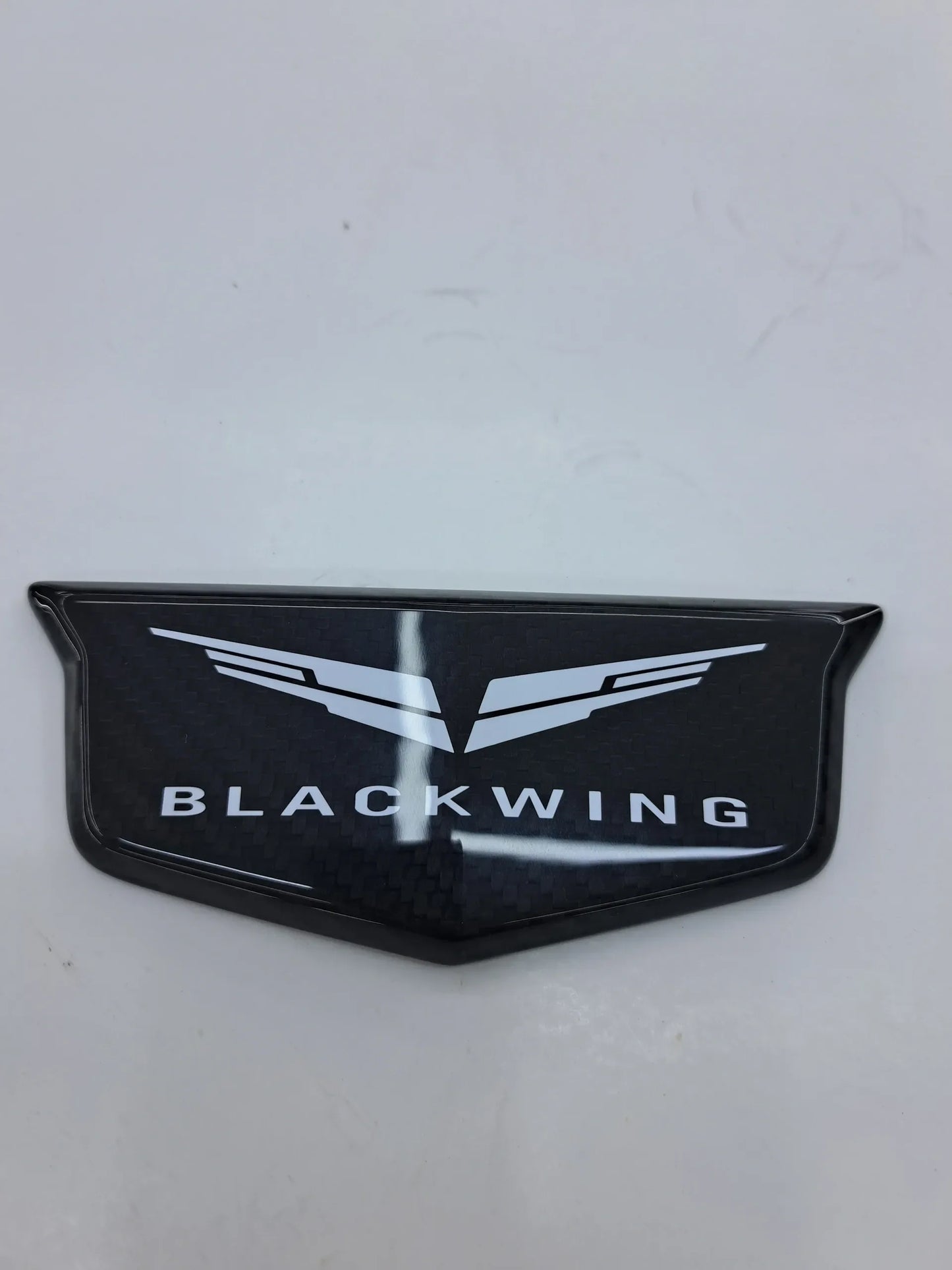 CT4-V Blackwing Genuine Carbon Fiber Rear Cadillac Badge/Shield Cover