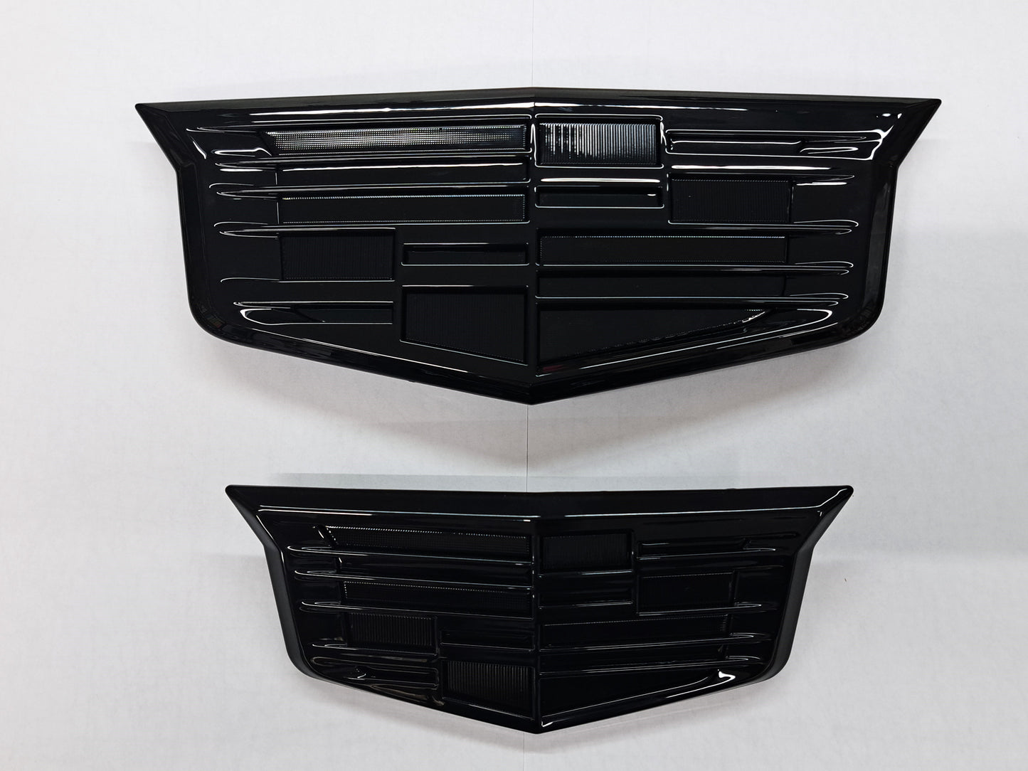 2015-2020 Escalade Gloss Front and Rear Cadillac Shield Emblems