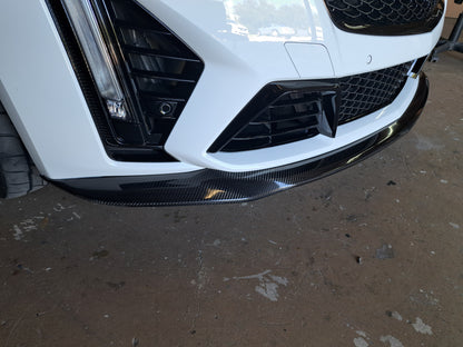 CT5-V Blackwing "Spec 3" Genuine Carbon Fiber or Gloss Black Front Splitter