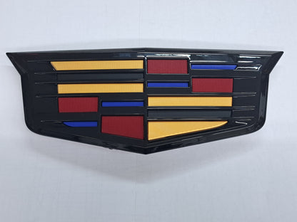 2021+ Escalade Gloss Black Front Cadillac Shield Emblem