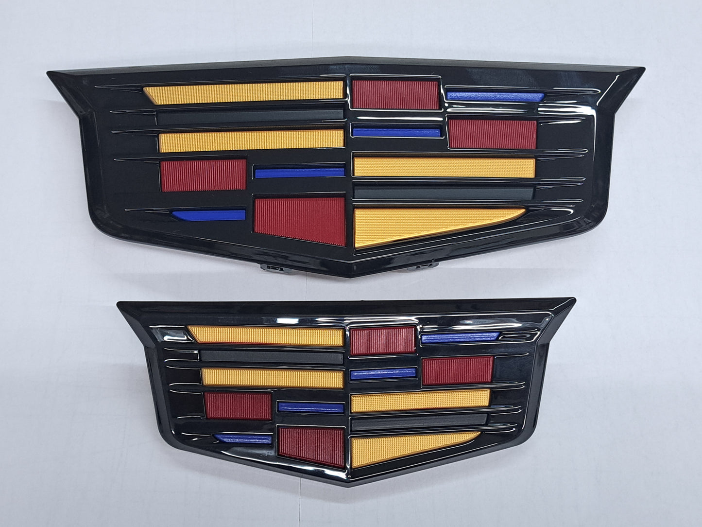 2015-2020 Escalade Gloss Front and Rear Cadillac Shield Emblems