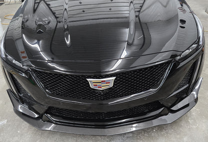 Cadillac CT5 Sport Performance Canards in Genuine Carbon Fiber or Gloss Black Fiber Glass