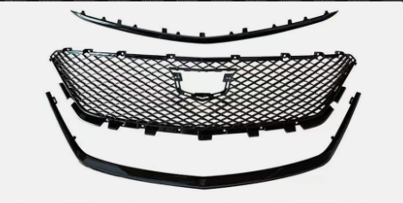 2025+ CT5 Gloss Black Mesh Grille w/ Upper and Lower Grille Surround