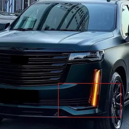 2021+ Escalade Gloss Black Lower Front Bumper Trim