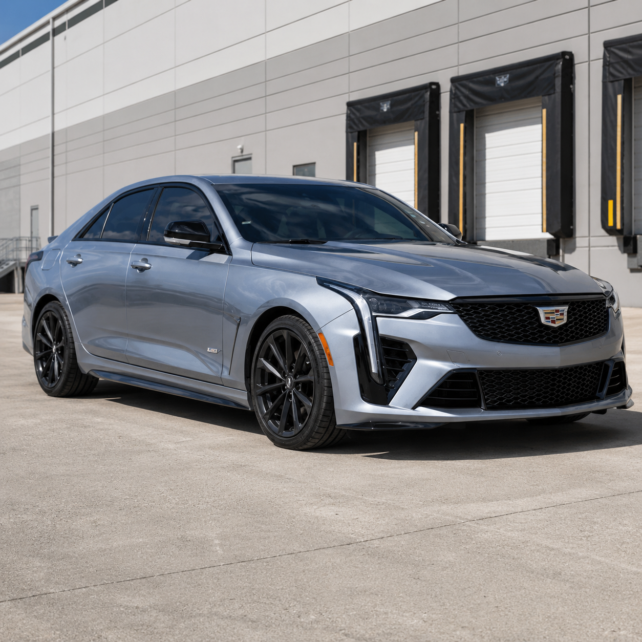 2022-'24 CT5-V Blackwing "Performance" Front Splitter in Gloss Black