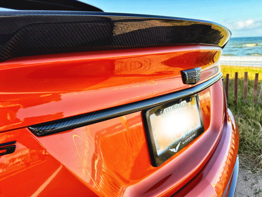 Cadillac CT5-V Genuine Carbon Fiber "Blackwing" Style Rear Spoiler