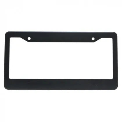 Gloss Black License Plate Frame