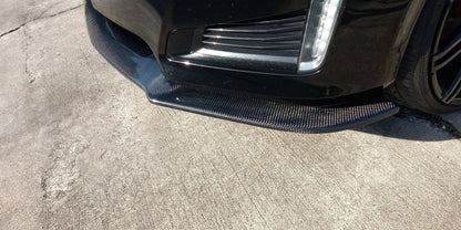 CTS V-Sport "V3" Style Genuine Carbon Fiber Savage Front Splitter