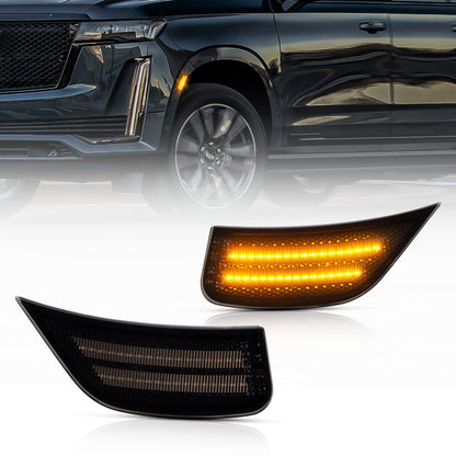 2015+ Escalade Smoked LED Side Marker Lights