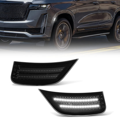 2015+ Escalade Smoked LED Side Marker Lights