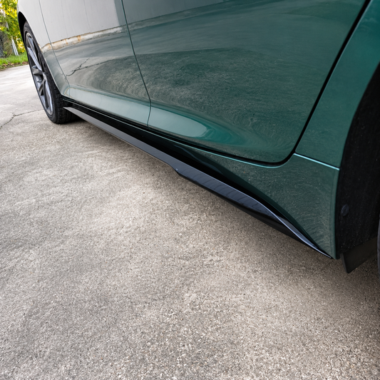 2020+ Cadillac CT5-V "SVG Spec-2" Side Splitters | Genuine Carbon Fiber or Gloss Black
