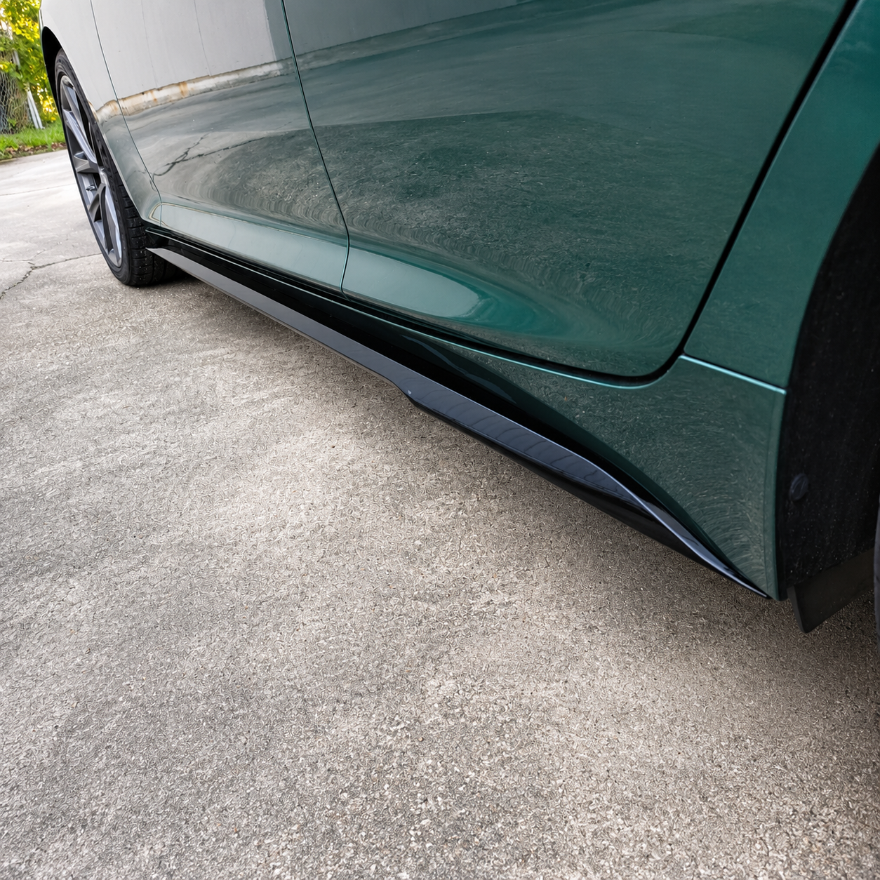 2020+ Cadillac CT5 Sport "Performance" Side Splitters in Gloss Black or Genuine Carbon Fiber