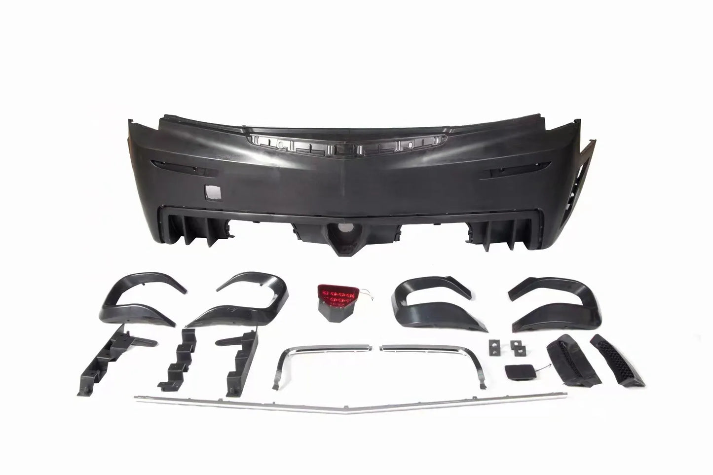 ATS Sedan 16-Piece Complete Rear Bumper Diffuser Kit