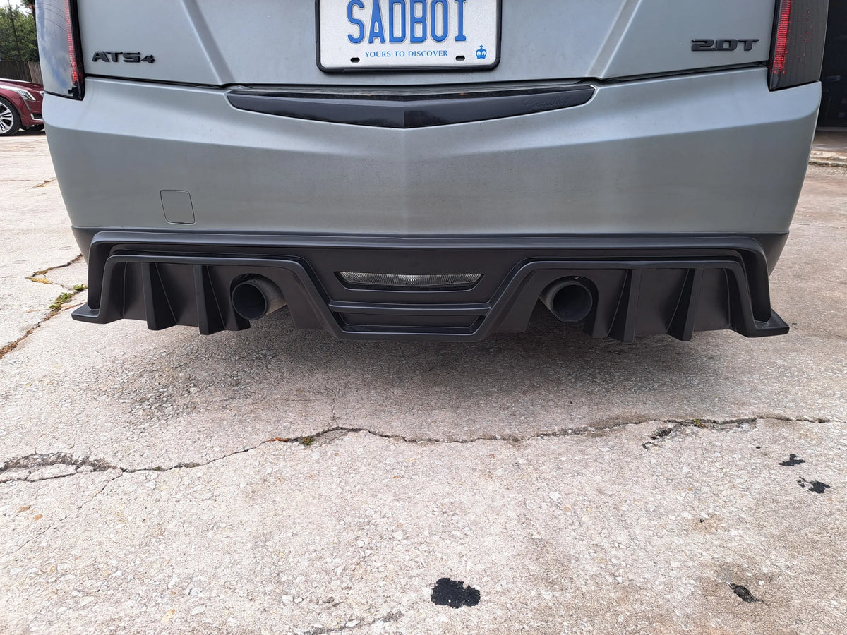 Ats V Rear Diffuser ATS Sedan Sport Diffuser – Savage Cadillac