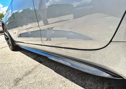 CT4-V Spec-2 Side Splitters | Genuine Carbon Fiber or Gloss Black