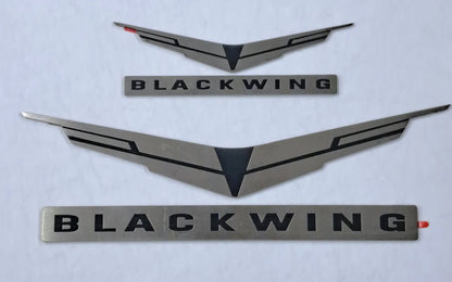 Cadillac Blackwing Logo Stainless Steel Badges