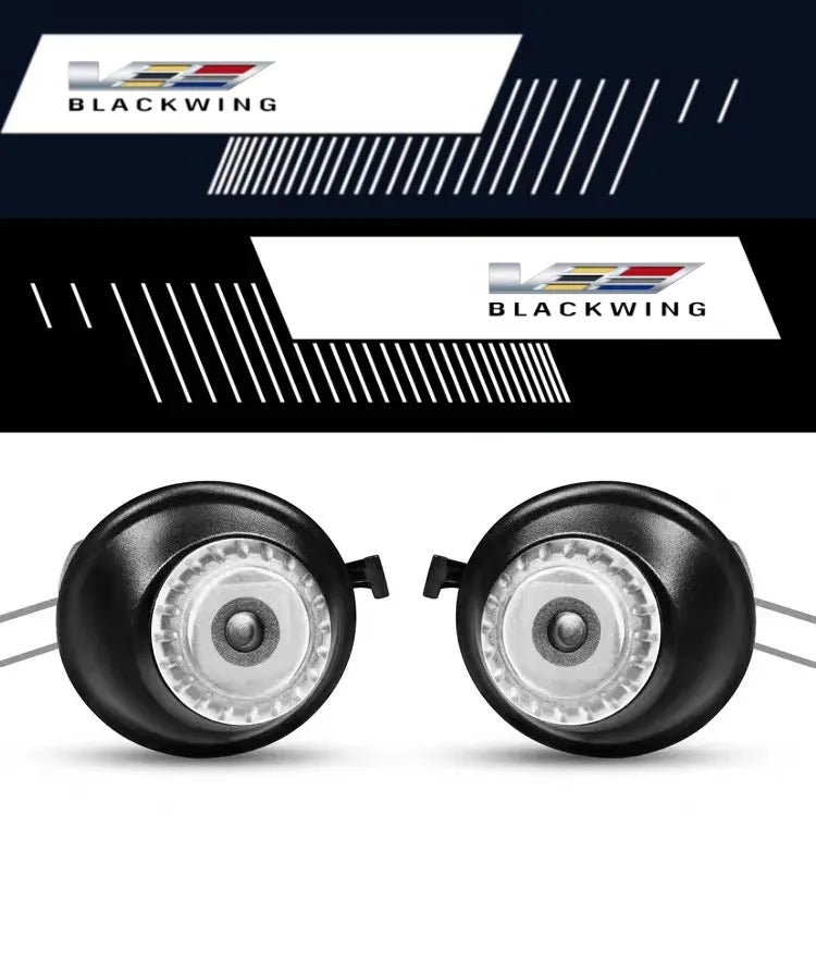 CT5-V Blackwing "V-Series Logo w/ Blackwing Lettering" Side Mirror Puddle Lights