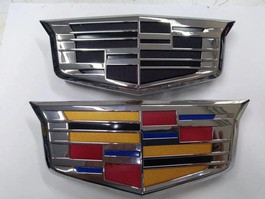 CTS V-Sport Rear Silver Cadillac Shield Emblem