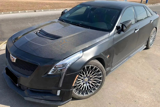 Cadillac 2016-2020 CT6 "CTS-V3" Style Vented Hood