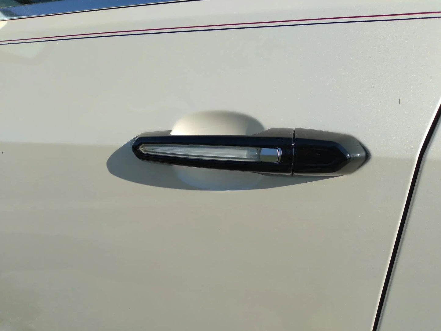 Cadillac CTS Gloss Black Lighted Door Handle Covers