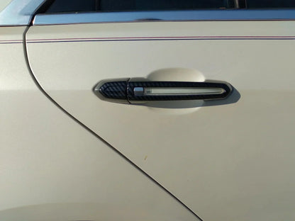 Cadillac XTS Carbon Fiber Print Lighted Door Handle Covers