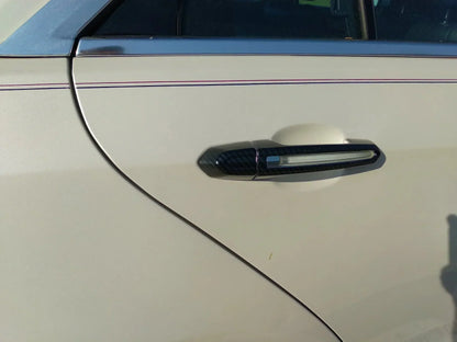 Cadillac XT6 Carbon Fiber Print Lighted Door Handle Covers