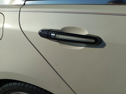 Cadillac XT6 Carbon Fiber Print Lighted Door Handle Covers