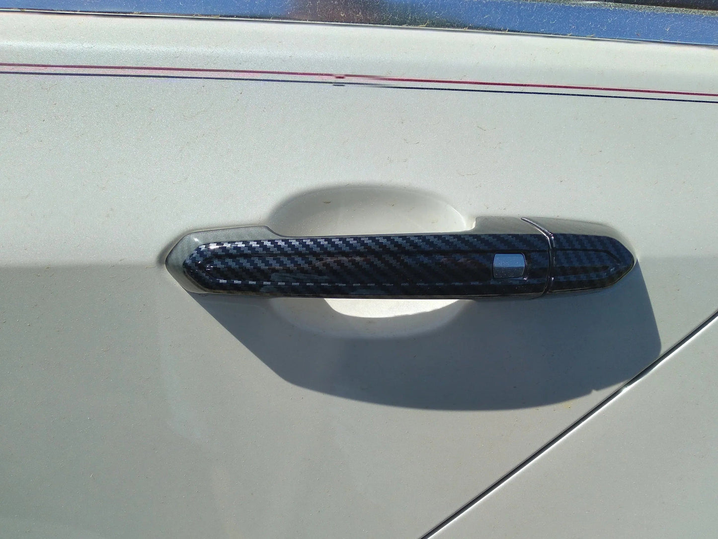 Cadillac CT4-V Blackwing Carbon Fiber Print Non Lighted Door Handle Covers