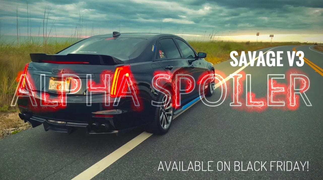 CTS V-Sport "Savage Alpha" Rear Spoiler