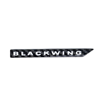 CT5-V Blackwing Carbon Fiber Print "Blackwing" Logo Badge