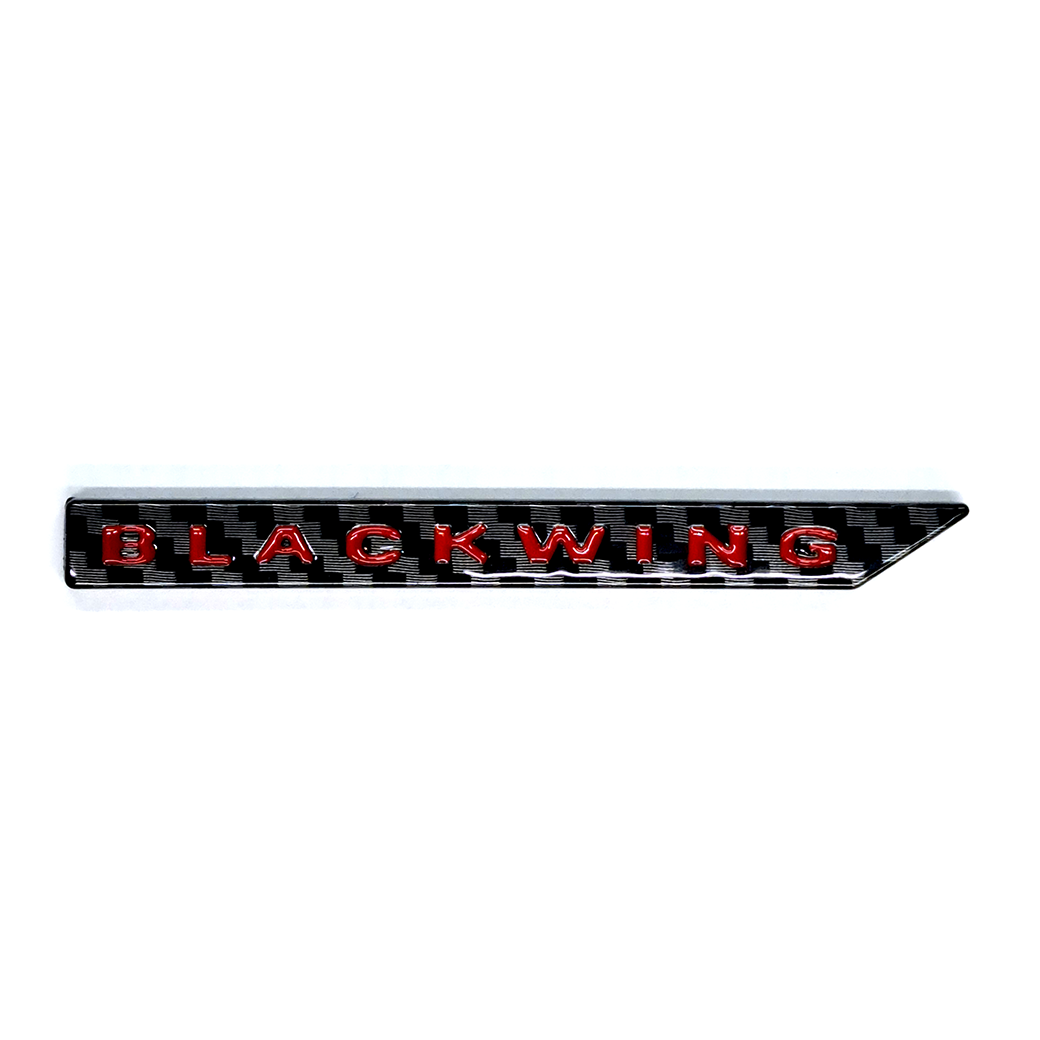 CT5-V Blackwing Carbon Fiber Print "Blackwing" Logo Badge