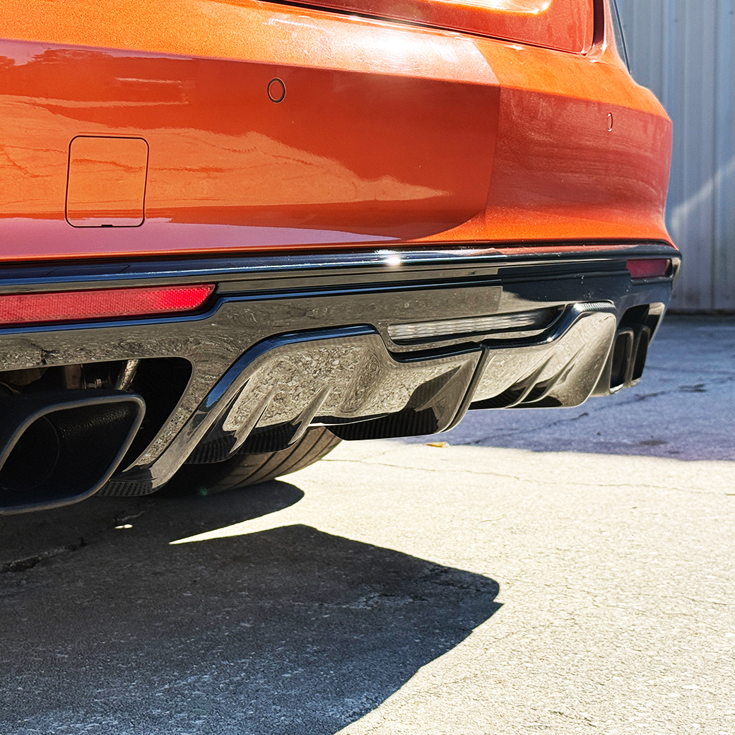Dc5 Rear Diffusers CT5-V Genuine Carbon Fiber Rear Center Diffuser – Savage Cadillac