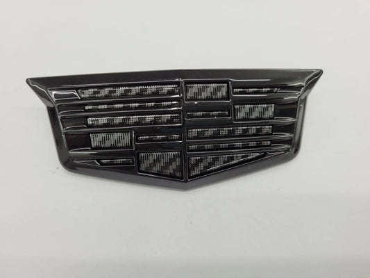 Cadillac CT4 Sport Gloss Black Rear Emblem w/ Carbon Center